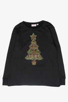 Sparkle Tree Recycled Ugly Christmas Sweater (2010s)