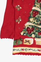 Vintage Tiara International Holiday Tree Ugly Christmas Sweater (1990s)