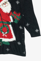 Vintage Santa Ugly Christmas Sweater (1980s)