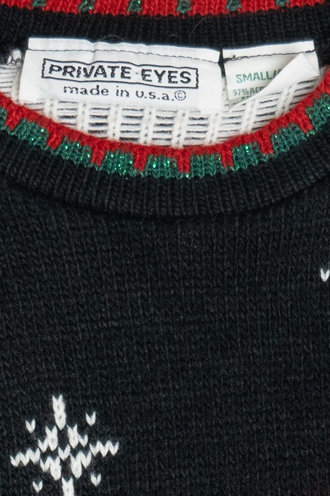 Vintage Santa Ugly Christmas Sweater (1980s)