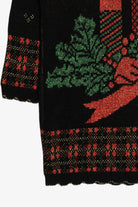Vintage Holiday Candles Ugly Christmas Sweater (1980s)