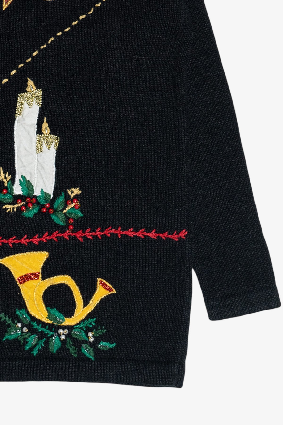 Vintage Victoria Jones Ugly Christmas Sweater (1980s)