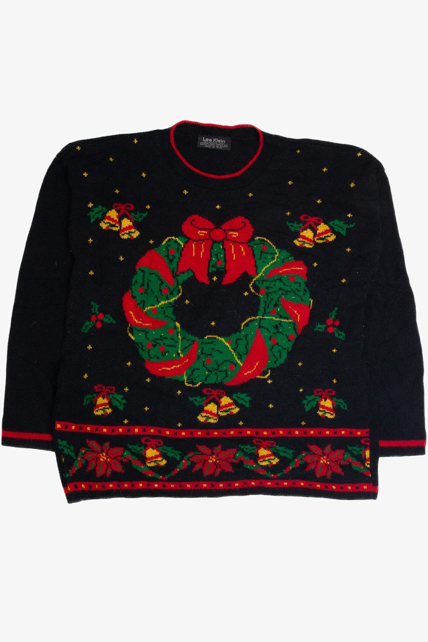 Vintage Black Ugly Christmas Sweater 59591