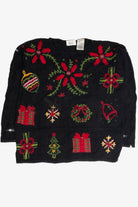 Vintage Black Ugly Christmas Sweater 59871