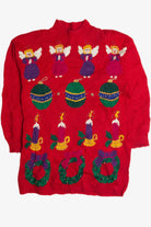 Vintage Red Ugly Christmas Sweater 59605