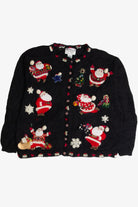 Vintage Black Ugly Christmas Cardigan 59669
