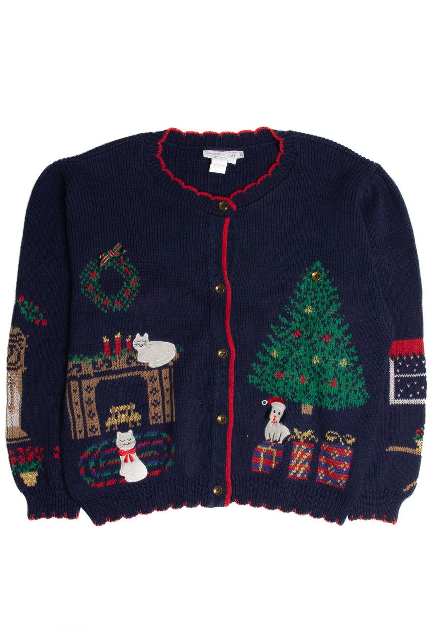 Vintage Ugly Christmas Cardigan 62875
