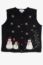 Vintage Black Ugly Christmas Vest 62577
