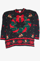 Vintage Black Ugly Christmas Pullover 63399