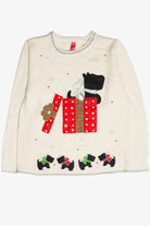 Vintage White Ugly Christmas Pullover 63366