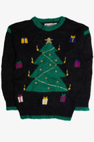 Vintage Black Ugly Christmas Sweater 59684