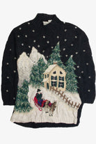 Vintage Black Ugly Christmas Sweater 62336