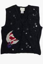Vintage Black Ugly Christmas Vest 62280