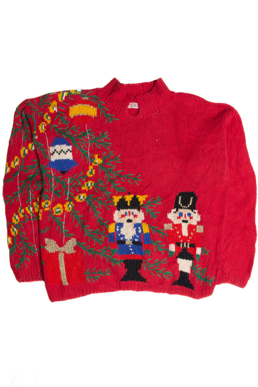 Vintage Red Ugly Christmas Sweater 62788