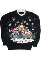 Vintage Black Christmas Sweatshirt 62526