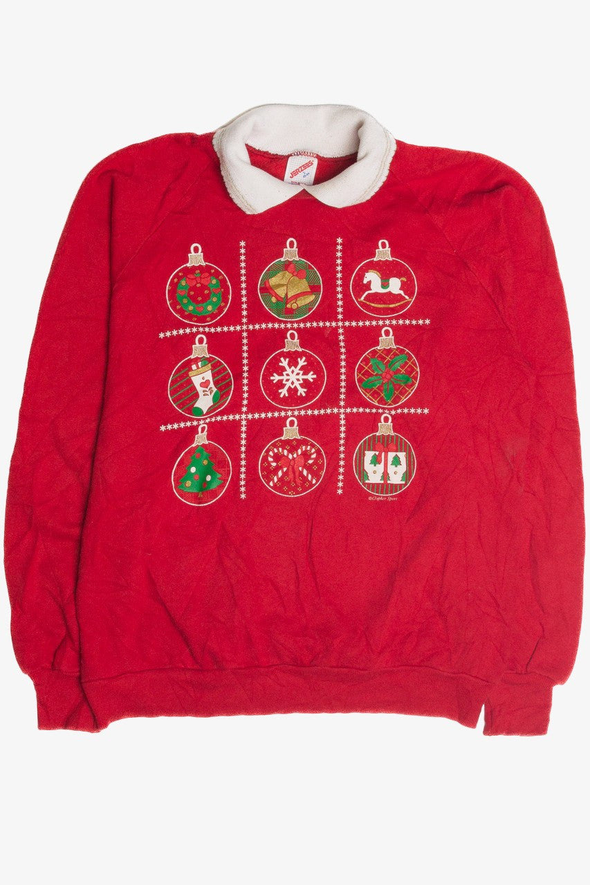 Vintage Red Ugly Christmas Sweatshirt 60994