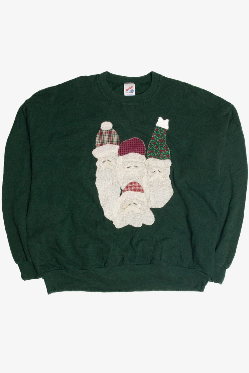 Vintage Green Ugly Christmas Sweatshirt 62676