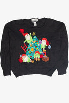 Vintage Black Ugly Christmas Pullover 63219