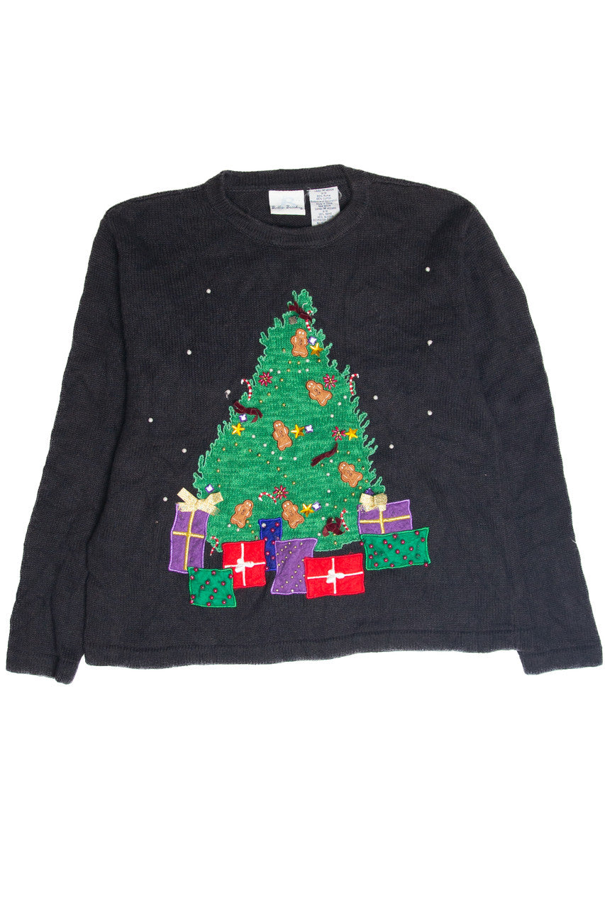 Vintage Black Ugly Christmas Pullover 63286