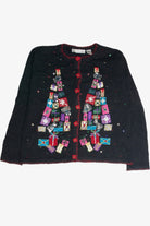 Vintage Black Ugly Christmas Cardigan 60847