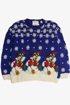 Vintage Blue Ugly Christmas Sweater 62454