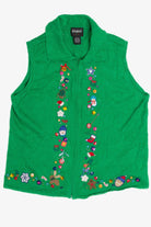 Vintage Green Ugly Christmas Vest 60879