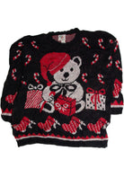 Vintage Black Ugly Christmas Sweater 62839