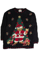 Vintage Black Ugly Christmas Sweater 62470