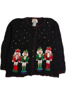 Vintage Black Ugly Christmas Cardigan 59636