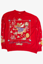 Vintage Red Ugly Christmas Cardigan 62521