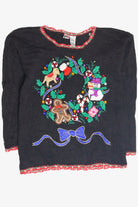 Vintage Black Ugly Christmas Pullover 63314