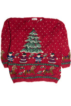 Vintage Red Ugly Christmas Sweater 62441