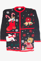 Vintage Black Ugly Christmas Pullover 63218
