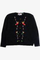 Vintage Black Ugly Christmas Cardigan 62308