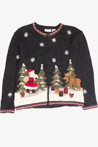 Vintage Black Ugly Christmas Cardigan 63212