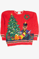 Vintage Red Ugly Christmas Pullover 63264
