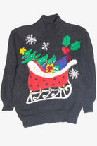 Vintage Black Ugly Christmas Pullover 63294