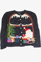 Vintage Black Ugly Christmas Cardigan 63364