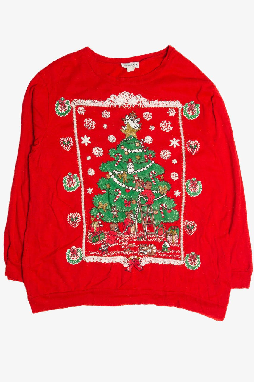 Vintage Red Christmas Sweatshirt 62477