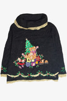 Vintage Black Ugly Christmas Pullover 63278