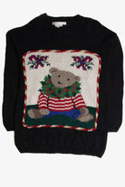 Vintage Black Ugly Christmas Sweater 62729
