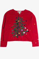 Vintage Red Ugly Christmas Cardigan 62756