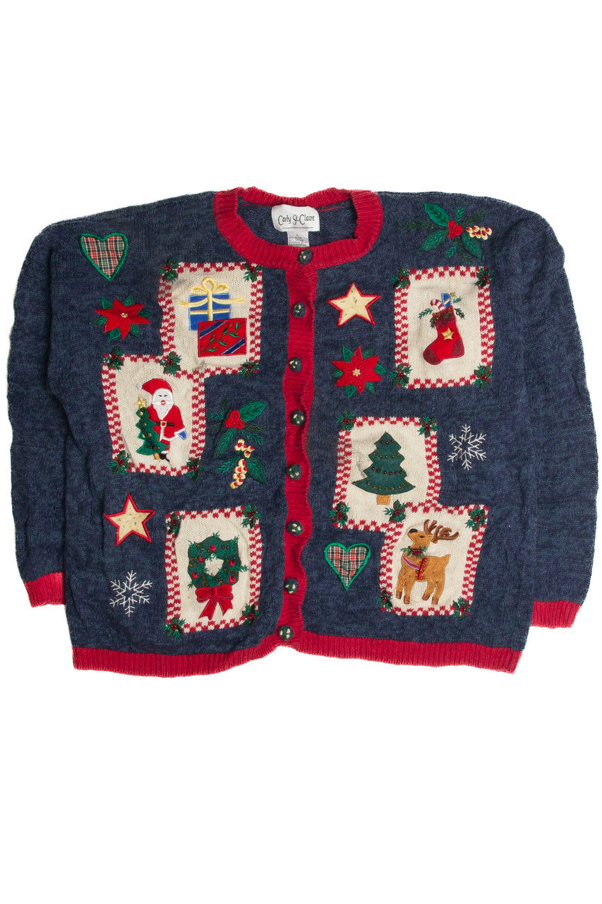 Vintage Ugly Christmas Cardigan 60917