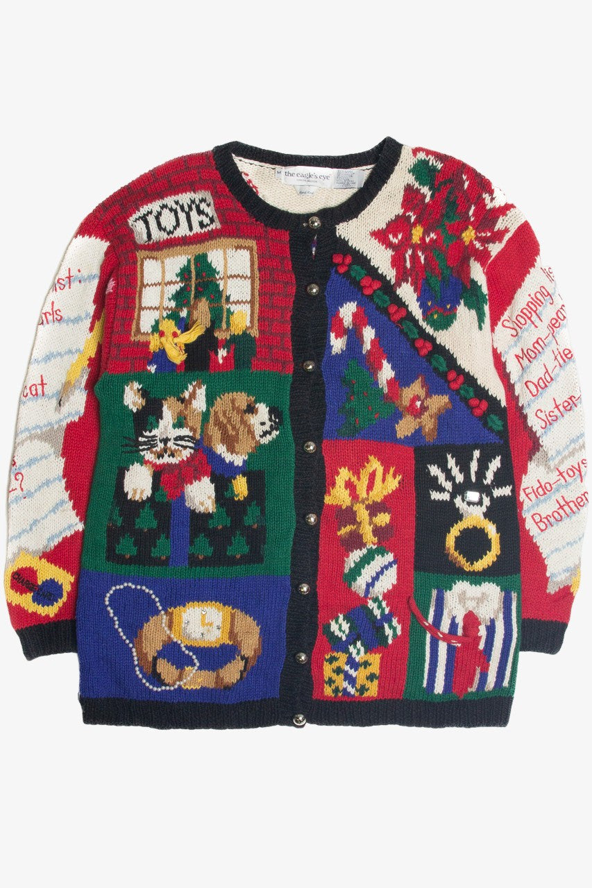Vintage Ugly Christmas Cardigan 62384