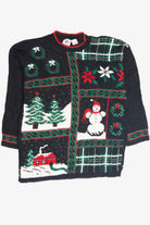 Vintage Black Ugly Christmas Pullover 63275