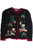 Vintage Black Ugly Christmas Cardigan 62518
