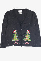 Vintage Black Ugly Christmas Cardigan 63117