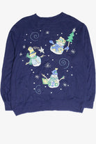 Vintage Snowmen Holiday Sweatshirt 63037