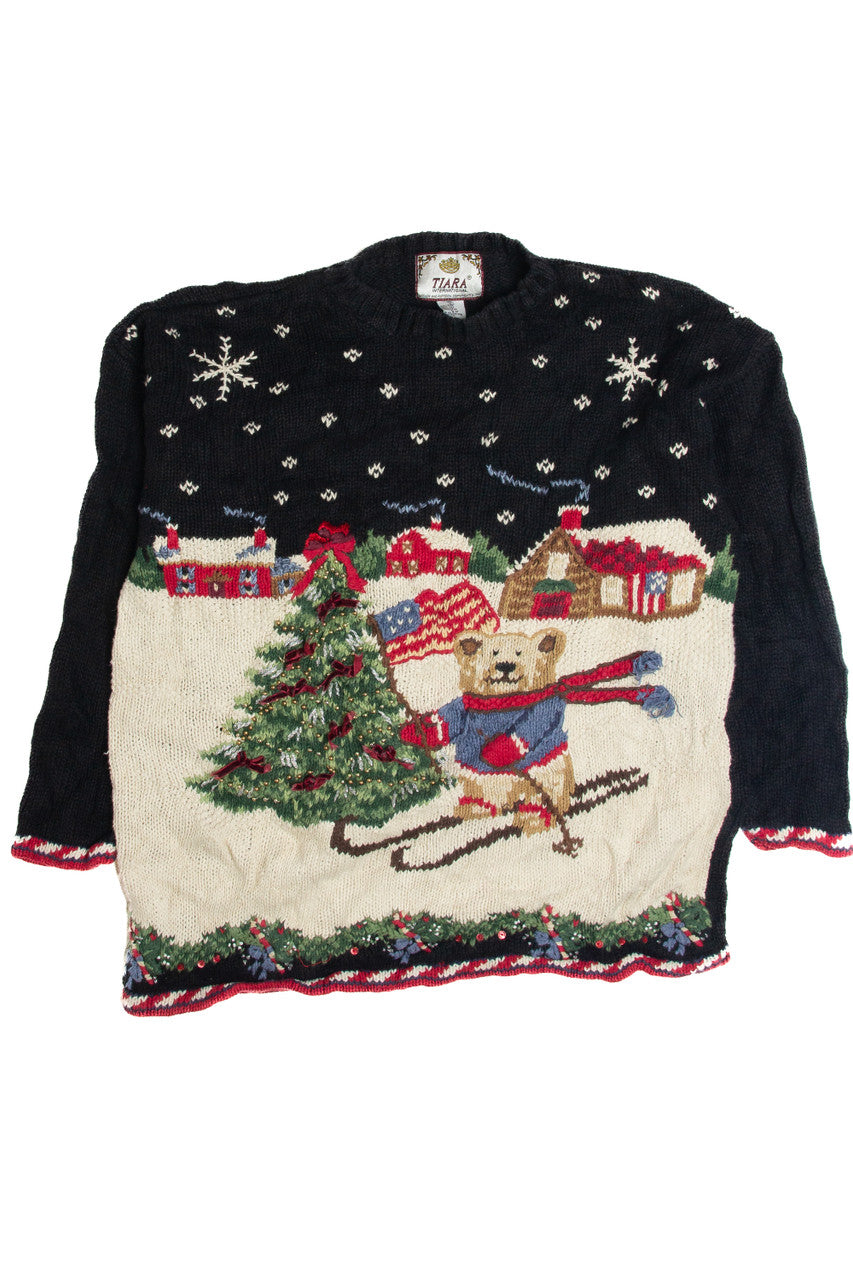 Vintage Black Ugly Christmas 62318