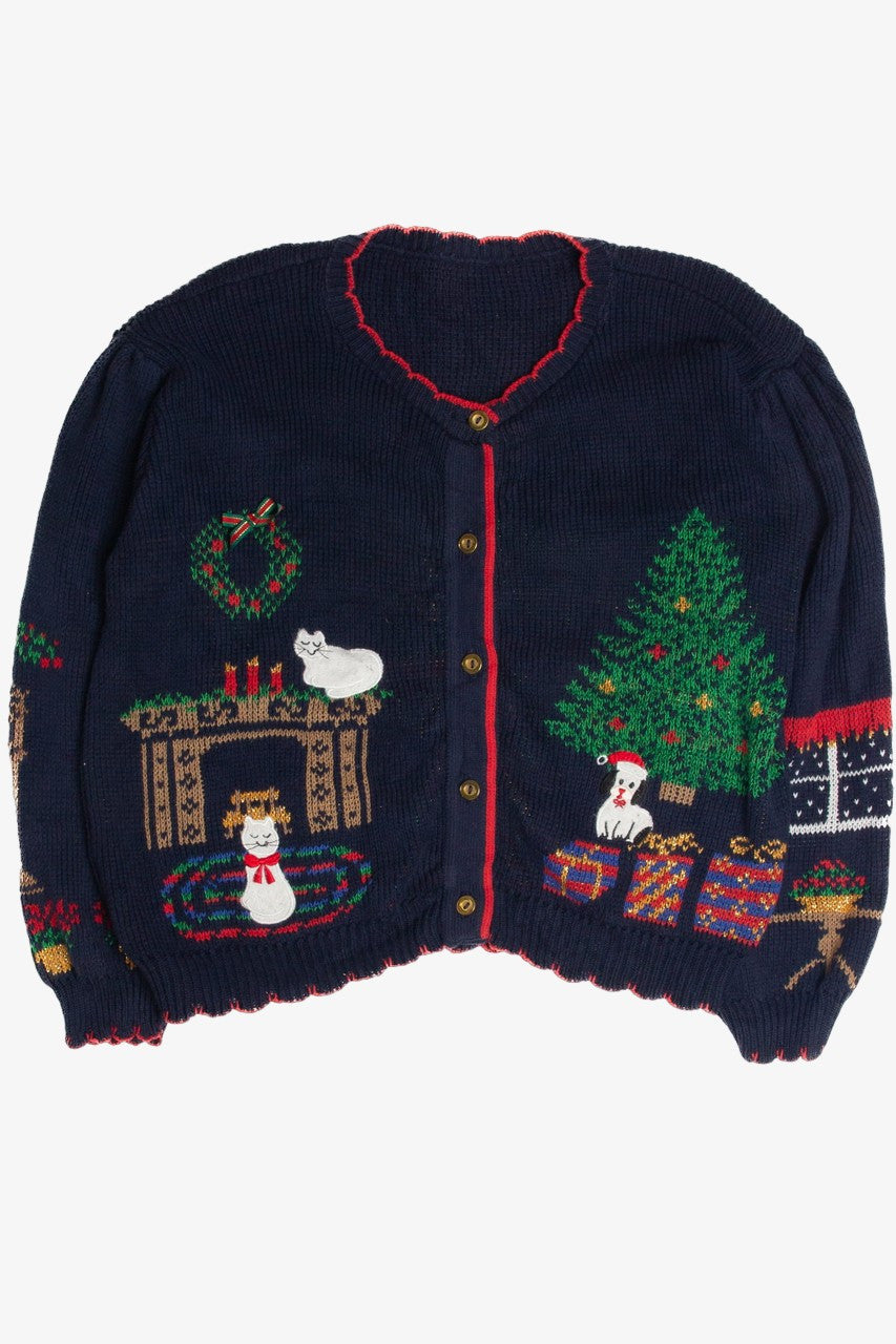Vintage Ugly Christmas Cardigan 62647